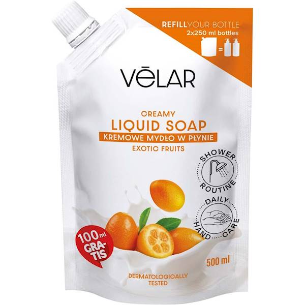 VELAR mydło w płynie 500ML EGZOTYCZNE OWOCE /10/