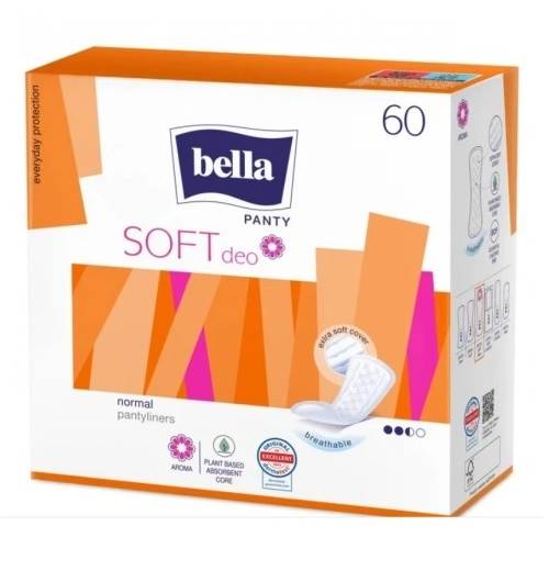 WKŁADKI Bella PANTY SOFT DEO fresh - 60szt