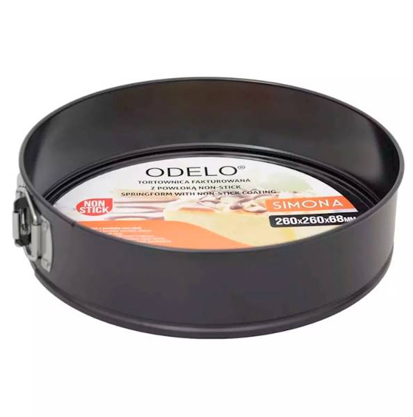 TORTOWNICA 26cm czarna non-stick SIMONA OD2209