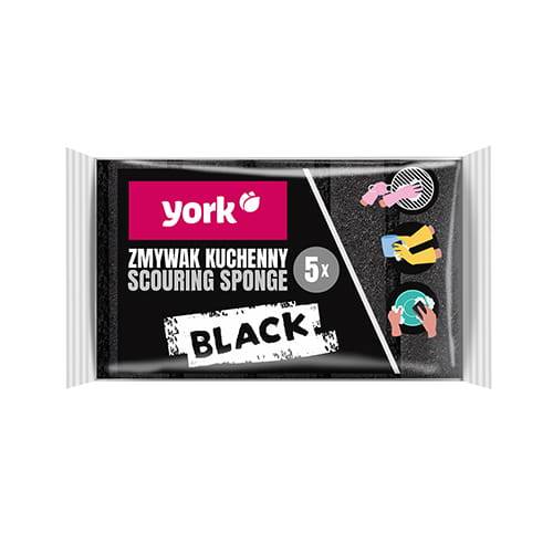 ZMYWAK kuchenny - 5szt MAXI BLACK 030330 YORK /18/