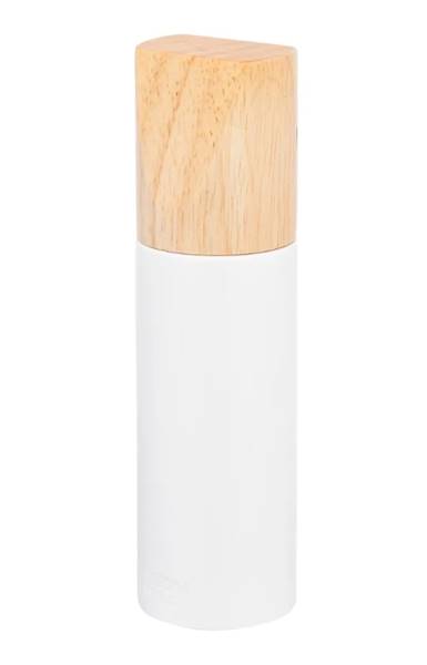 MŁYNEK DO PIEPRZU i SOLI 5x18cm - BIAŁY DREWNIANY