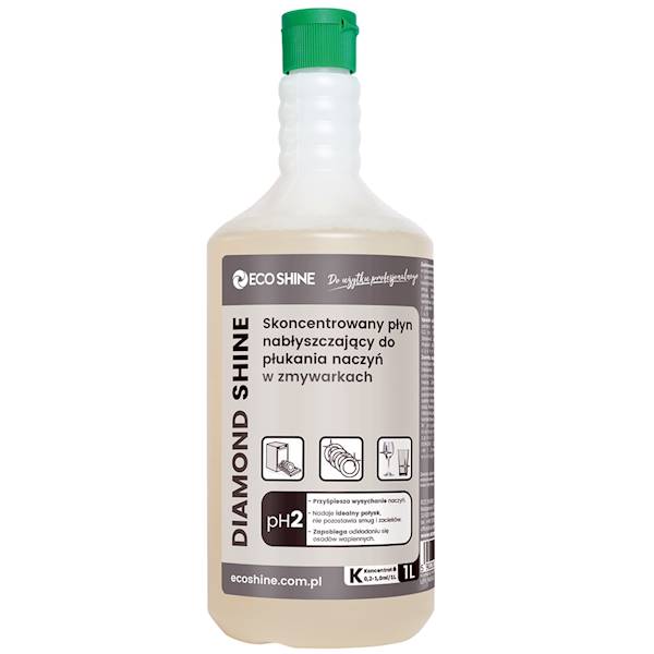 DIAMOND SHINE 1L nabłyszczacz do zmywarek ECO SHIN