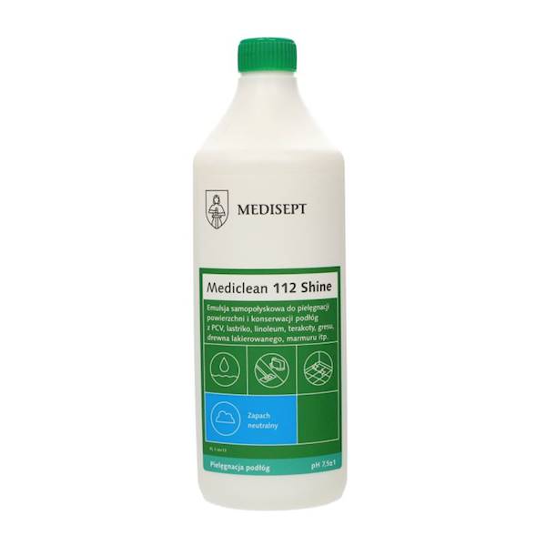 Mediclean MC 112 SHINE 1L emulsja samopołyskowa