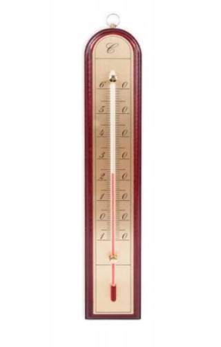 TERMOMETR pokojowy opr.drewniana ZŁOTA SKALA