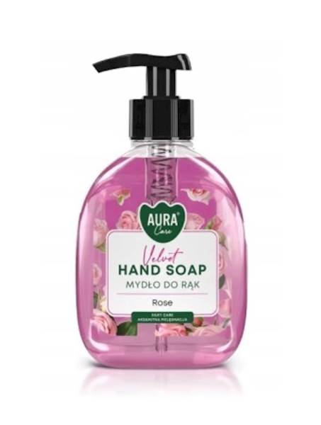 AURA mydło 300ml BISPOL RÓŻA