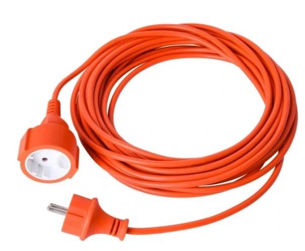 Przedłużacz kosiarkowy 20mb 1gn 2*1 ECOLight