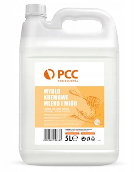 PCC mydło 5L MLEKO i MIÓD kremowe