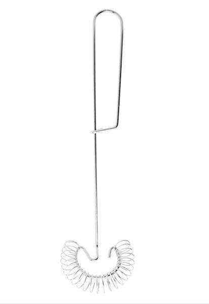 TRZEPACZKA SPIRALNA stalowa 27cm DURIA  OD3056