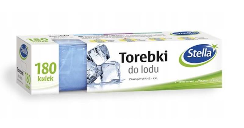 WORECZKI DO LODU 180-kostek XXL STELLA box