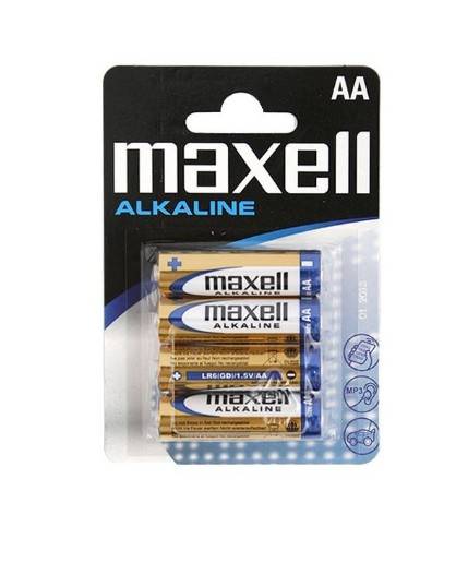 BATERIA LR6 AA - 4szt alkal.MAXELL