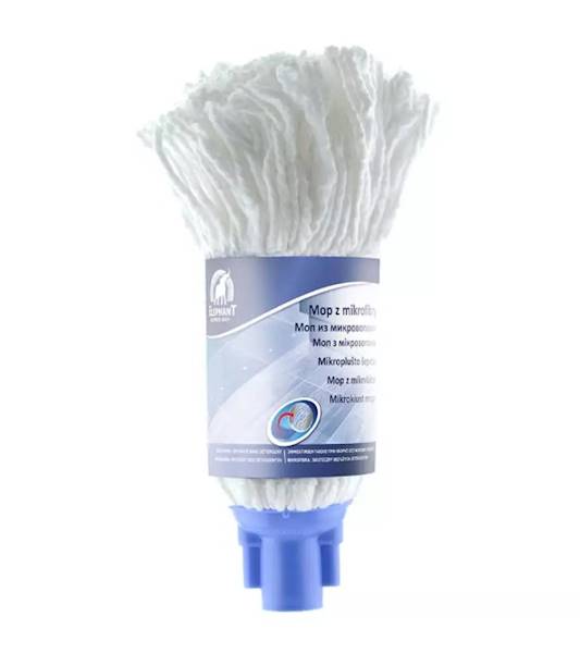 MOP SZNURKOWY mikrofibra 150g biały ELEPHANT496802