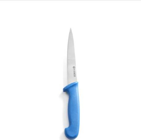 NÓŻ 15cm HACCP filetowanie NIEBIESKI do ryb 842546