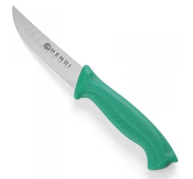 NÓŻ 9cm UNIWERSALNY HACCP ZIELONY warzywa 842218