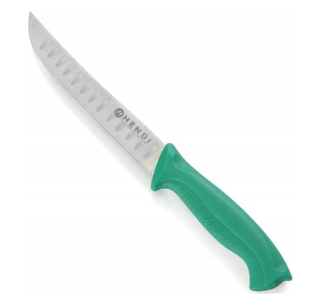 NÓŻ 13cm UNIWERSALNY HACCP ZIELONY warzywa 842317