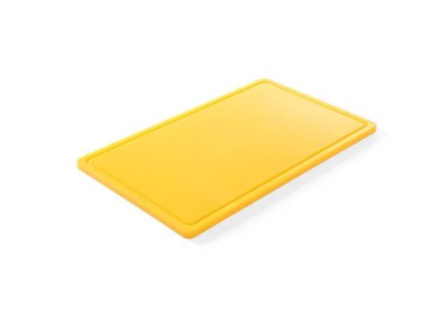 DESKA HACCP 530x325mm GN 1/1 ŻÓŁTA drób 826058