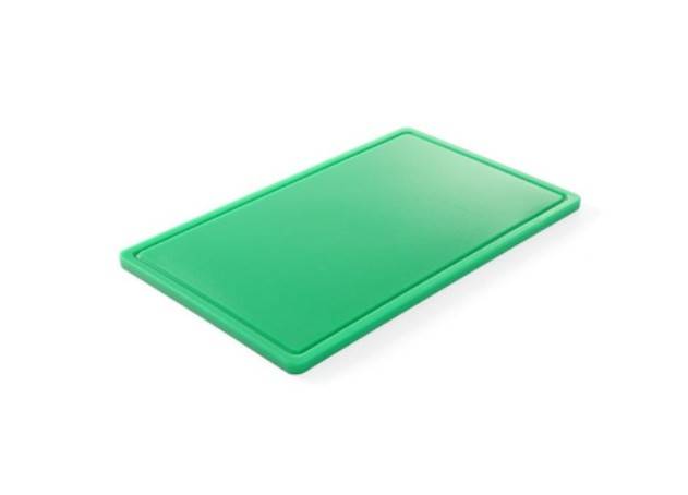 DESKA HACCP 530x325mm GN 1/1 ZIELONA warzyw 826034