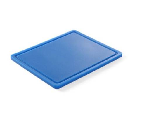 DESKA HACCP 530x325mm GN 1/1 NIEBIESKA ryby 826027