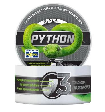 TAŚMA PYTHON - BIAŁA uniwersalna / naprawcza  48m