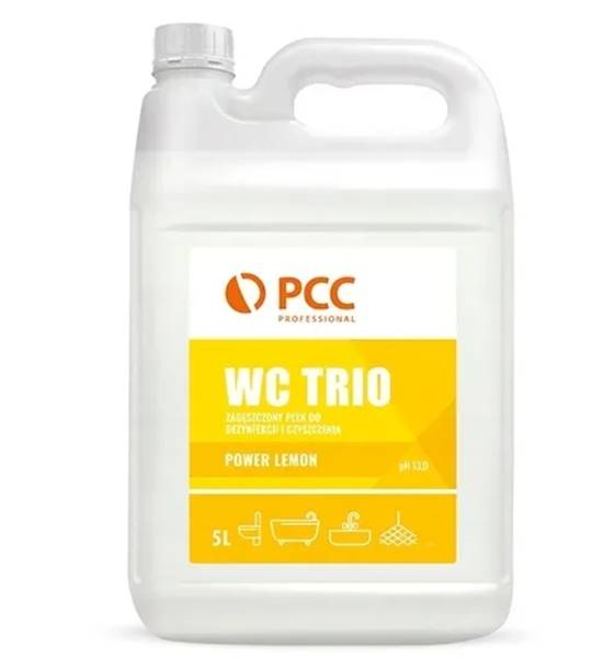 PCC WC TRIO 5L płyn do mycia i dezynfekcji toalet