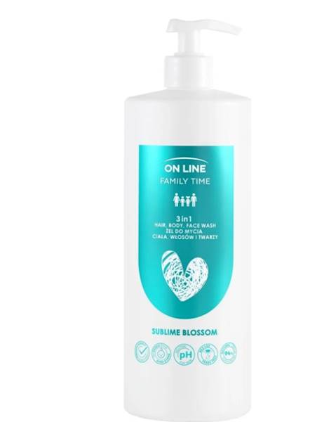 ON LINE FAMILY TIME żel pod prysznic 850ml SUBLIME