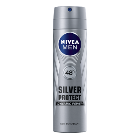 NIVEA MEN dezodorant 150ML SILVER PROTECT /6/12/