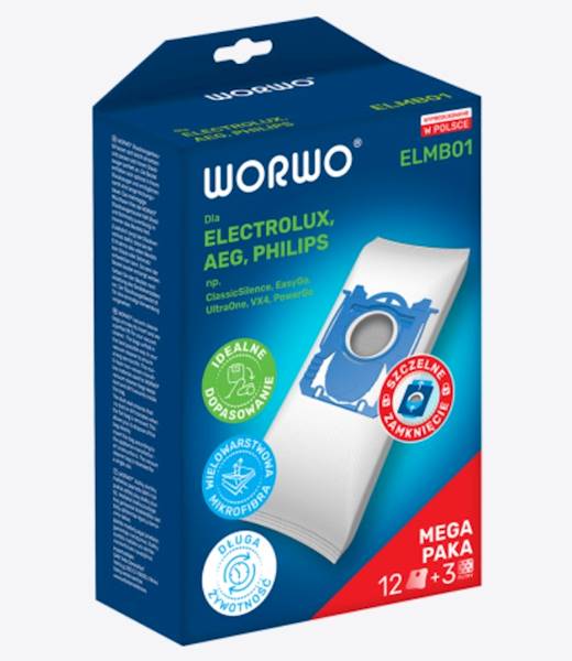 WORKI do odkurz.12szt ELMB01 Electrolux