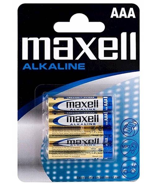 BATERIA LR03 AAA - 4szt alkal.MAXELL