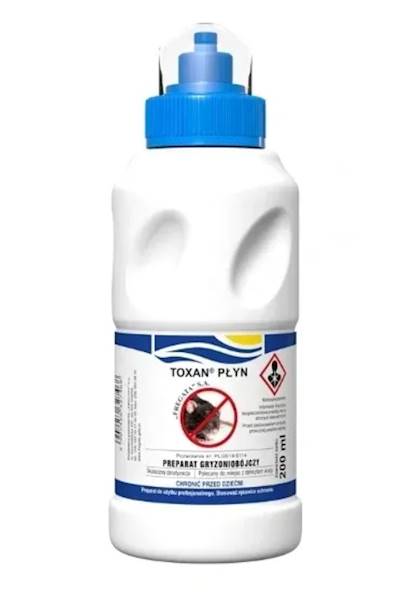 TOXAN na gryzonie płyn 200ml MYSZY I SZCZURY