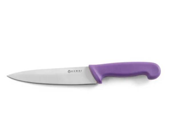 NÓŻ 18cm HACCP kucharski FIOLET alergia 842676