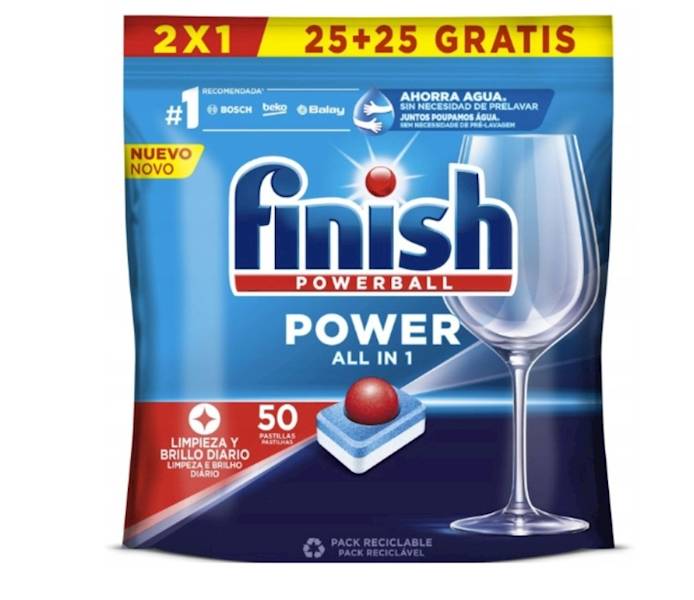 FINISH tabletki do zmywarek - 50szt POWER ALL in 1
