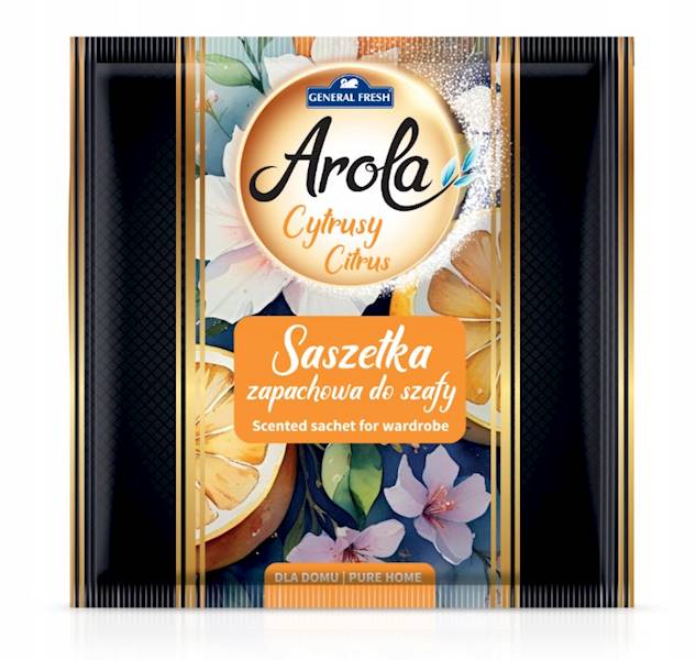 AROLA SASZETKA zapachowa do szafy CYTRUSY