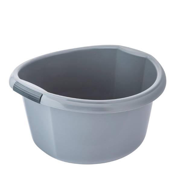 MISKA GŁĘBOKA 46cm - 25L szara