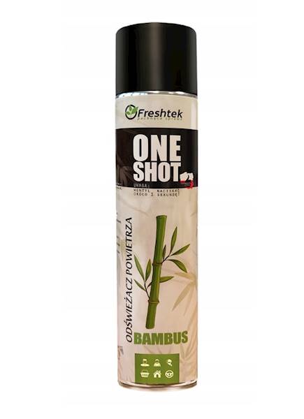 ONE SHOT 600ml BAMBUS odświeżacz neturalizator 
