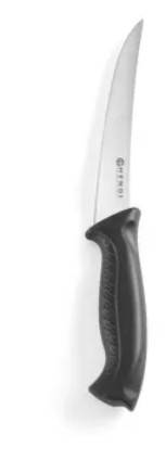 NÓŻ 15cm DO FILETOWANIA czarny HENDI 844434