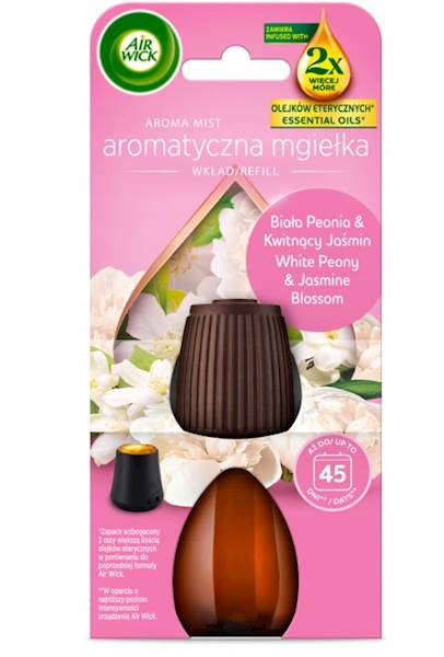 AIR WICK Aromat.Mgiełka WKŁAD 20ml Biała Peonia 