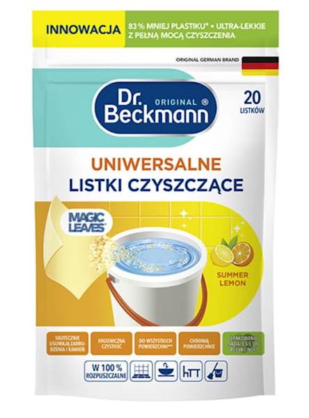 DR BECKMANN LISTKI CZYSZCZĄCE UNIWERS 20SZT SUMMER