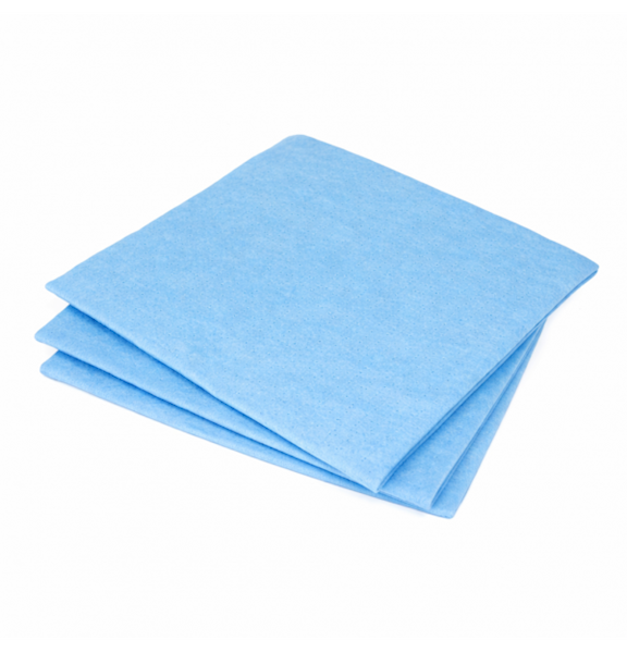 Ścierka uniwersalna niebieska 10szt 140gsm 38x35