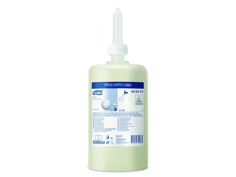 TORK mydło 1L op.6szt S1 MILD Premium białe 420501