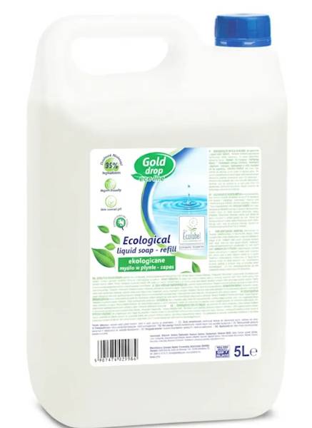 ECO LINE mydło 5L EKOLOGICZNE Gold Drop