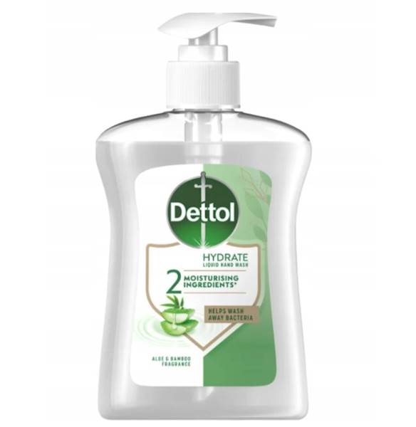 DETTOL mydło  aloe vera POMPKA 250ml