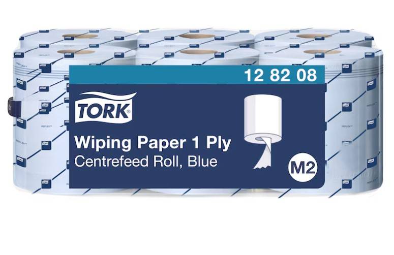 TORK M2 CZYŚCIWO 1W 320M NIEBIES 6SZT/OP 128208