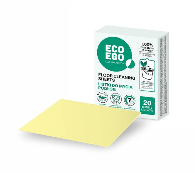 Listki do mycia podłóg EcoEgo 20szt.