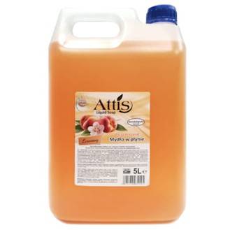 ATTIS MYDŁO W PŁYNIE 5L PEACH SCENT ECONOMY 