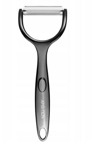 OBIERAK VELMA 17 CM POPRZECZNY CZARNY CHROM 42113