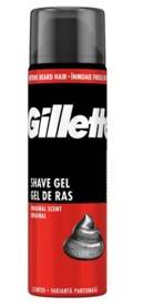 GILLETTE ŻEL do golenia 200ml CLASSIC CZERWONY