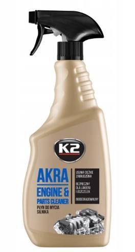 K2 AKRA ATOM 750ml płyn do mycia silników i posadz