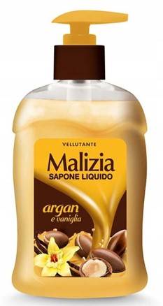 MALIZIA MYDŁO W PŁYNIE POMPKA 300 ML ARGAN&VANILIA