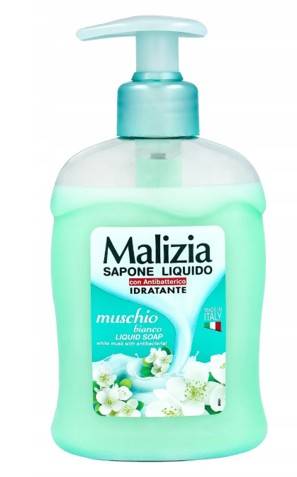 MALIZIA MYDŁO W PŁYNIE POMPKA 30 ML MUSCHIO BIANCO