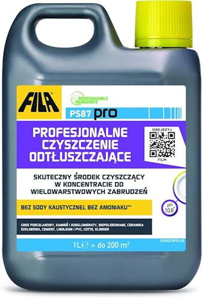 FILA PS/87PRO 1L odplamiacz czyści i usuwa tłuszcz