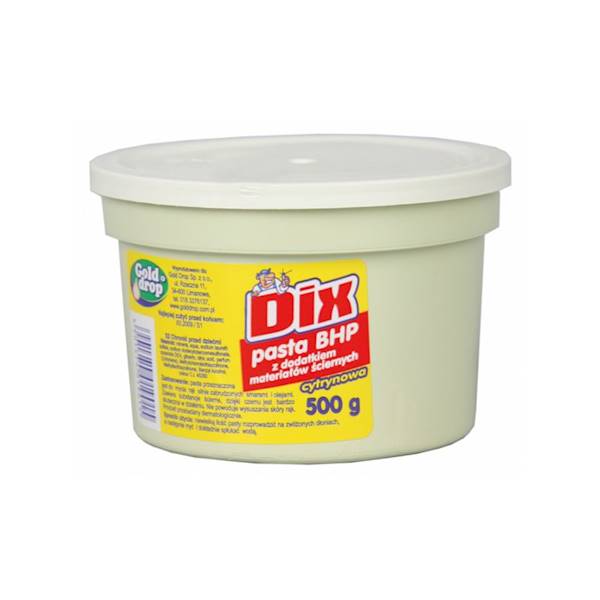 DIX pasta BHP 500g cytryna ścierna /12/